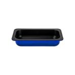 Lava Döküm 32x17 CM Dikdörtgen 1/3 Mavi Gastronomi Küvet LV KV 3217 B