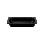 Lava Döküm 32x17 CM Dikdörtgen 1/3 Siyah Gastronomi Küvet LV KV 3217 BL