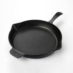 Lava Döküm 34 cm Siyah Kızartma Tavası