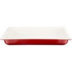 Lava Döküm GN 1/1 Ölçü 32x53 cm Kırmızı Gastronorm Küvet