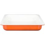 Lava Döküm Gn 2/3 Gastronorm Küvet, Iç Renk Krem, Ölçü 35X32CM - Turuncu - 32 cm
