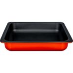 Lava Döküm GN 2/3 İç Renk Siyah Ölçü 35x32 cm Kırmızı Gastronorm Küvet