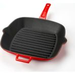 Lava Döküm Izgara Tavası 26X26 cm Kırmızı Lava Tava