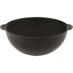 Lava Döküm Kazan 28 cm Siyah Yuvarlak