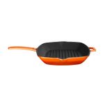 Lava Döküm Metal Saplı 26x32 cm Izgara Tava