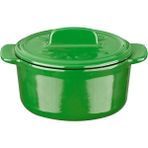 Lava Döküm Mini Tencere Çap(Ø)9 Cm. - Yeşil - 8 cm
