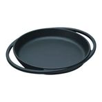 Lava Döküm Mini Yuvarlak Siyah 20 cm Sahan