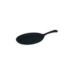 Lava Döküm Oval Fajita Tavası 17x23 cm Metal Saplı Tava