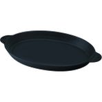 Lava Döküm Oval Fajita Tavası 18X24 Cm Çift Kulplu Lava Tava