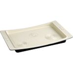 Lava Döküm Servis Tabağı - Siyah - 20 cm