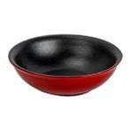 Lava Döküm Yuvarlak Çorba Kasesi ÇAP(Ø)14CM. - Bordo