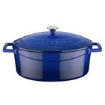 Lava Flok 27 cm Mavi Oval Tencere