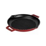 Lava Lv Eco Gt 30 T5 Bordo Yuvarlak Döküm Demir Izgara Tava 30 Cm