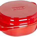Lava LV P EK 2427 Kırmızı 24x27 cm Metal Dikdörtgen Ekmek Tenceresi