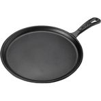 Lava Metal Saplı 26 cm Yuvarlak Krep Pizza Pancake Tavası