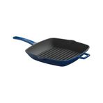Lava Metal Saplı 26x26 cm Mavi Izgara Tava