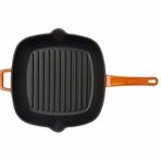 Lava Metal Saplı 26x26 cm Turuncu Izgara Tava