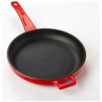 Lava Metal Yekpare Saplı Kırmızı 20 Cm Demir Döküm Kızartma Tavası