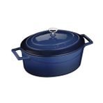 Lava Oval Tencere - Çap(Ø)25 cm. Mavi