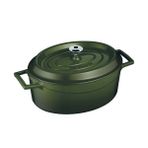 Lava Oval Tencere - Çap(Ø)25 Cm. Mor