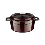 Lava Premium Yuvarlak Majolik 24 Cm Döküm Tencere