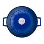 Lava Trendy Mavi Metal Döküm Çok Amaçlı 28 cm Yayvan Tencere