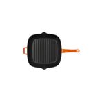 Lava Turuncu 26x32 cm Metal Saplı Grill Tava