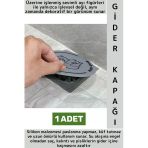 Lavabo Banyo Mutfak Pas Küf Tutmaz Sevimli Ayı Figür Koku Önleyici Kulplu Esnek Silikon Gider Kapağı