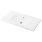 Lavabo, Beyaz, 100X49X6 cm