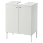 Lavabo dolabı, beyaz, 50x65 cm