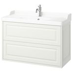 Lavabo Dolabı Kombinasyonu, Beyaz, 102X49X74 Cm, Hamnskar Batarya
