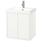 Lavabo dolabı kombinasyonu, beyaz, 62x49x69 cm, DALSKAR batarya