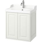 Lavabo Dolabı Kombinasyonu, Beyaz, 62X49X74 Cm, Hamnskar Batarya