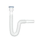 Lavabo Gider Hortumu Körüklü Lavabo Sifonu Gider Borusu Uzun 145 cm