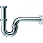 Lavabo Sifonu 25 cm U G1 1/4 - Siyah - 12 Adet