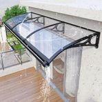 Lavabo Tentesi, Güneş Korumalı ve Alüminyum Braketli Ön Kapı Gölgeliği, Giriş Eğrisi Güneş Perdesi, Veranda, Polikarbonat Güneş Perdesi, Modern Kapak f