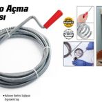 Lavabo Ve Gider Boruları Açacağı - Lavabo Açma Sustası - 8Metre
