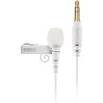 Lavalier Go, Wireless Go Serisi ile Uyumlu Profesyonel Lavalier Mikrofon, 3.5 mm Jak, 4.5 mm Kapsül, 44 Db Ses, Pop Filtre, Beyaz