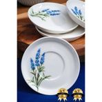 Lavanta 12cm 6 Parça Porselen Çay Tabak Seti ZHR06CT01Y01R0423