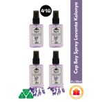 Lavanta Kolonyası 4’Lü Sprey Set | Ferahlatıcı Ve Rahatlatıcı Koku - 4X50 Ml