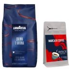 Lavazza Crema E Aroma Çekirdek Kahve 1 kg + Marca De Coffe Dolce Filtre Kahve 250 gr - 1,25 kg