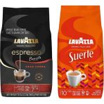 Lavazza Espresso Barista Gran Crema, Suerte Çekirdek Kahve 1 kg | 2'li Paket - 2 kg