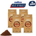 Lavazza Qualita Oro %100 Arabica Öğütülmüş Filtre Kahve 250 Gr | 4'Lü Paket
