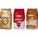LavAzza Qualita Oro 1Kg + Qualita Rossa 1Kg + Crema E Aroma 1Kg 3'Lü Çekirdek Kahve Seti 3Kg