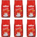 Lavazza Suerte Çekirdek Kahve - 1 Koli - 1kg x 6 Adet - 6 kg