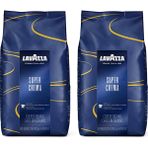 Lavazza Super Crema Çekirdek Kahve 1 Kgx2 Adet - Çekirdek (Öğütülmemiş)
