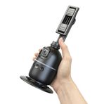 Lavderuar 360° Dönen Otomatik Yüz İzleme Telefon Tutacağı - Şarj Edilebilir Akıllı Takip Standı, Canlı Yayın, Video ve Selfie İçin Tripod Bağlantılı Kamera Sabitleyici