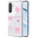 Lavderuar Galaxy A55 İle Uyumlu Yüksek Kalite Özel Tasarım Şeffaf Telefon Kılıfı SZR01