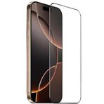 Lavderuar iPhone 15 PLUS ile Uyumlu Maxilavde Temperli Antistatik Cam Ekran Koruyucu Siyah Vnka iPhone 15 PLUS ile Uyumlu Ekran Koruyucu