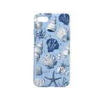 Lavderuar iPhone 6S Plus İçin Marine Cover Desenli Silikon Kılıf | Yüksek Kalite UV Baskı & İçi Kadife Lansman Kapak Bebe Mavisi